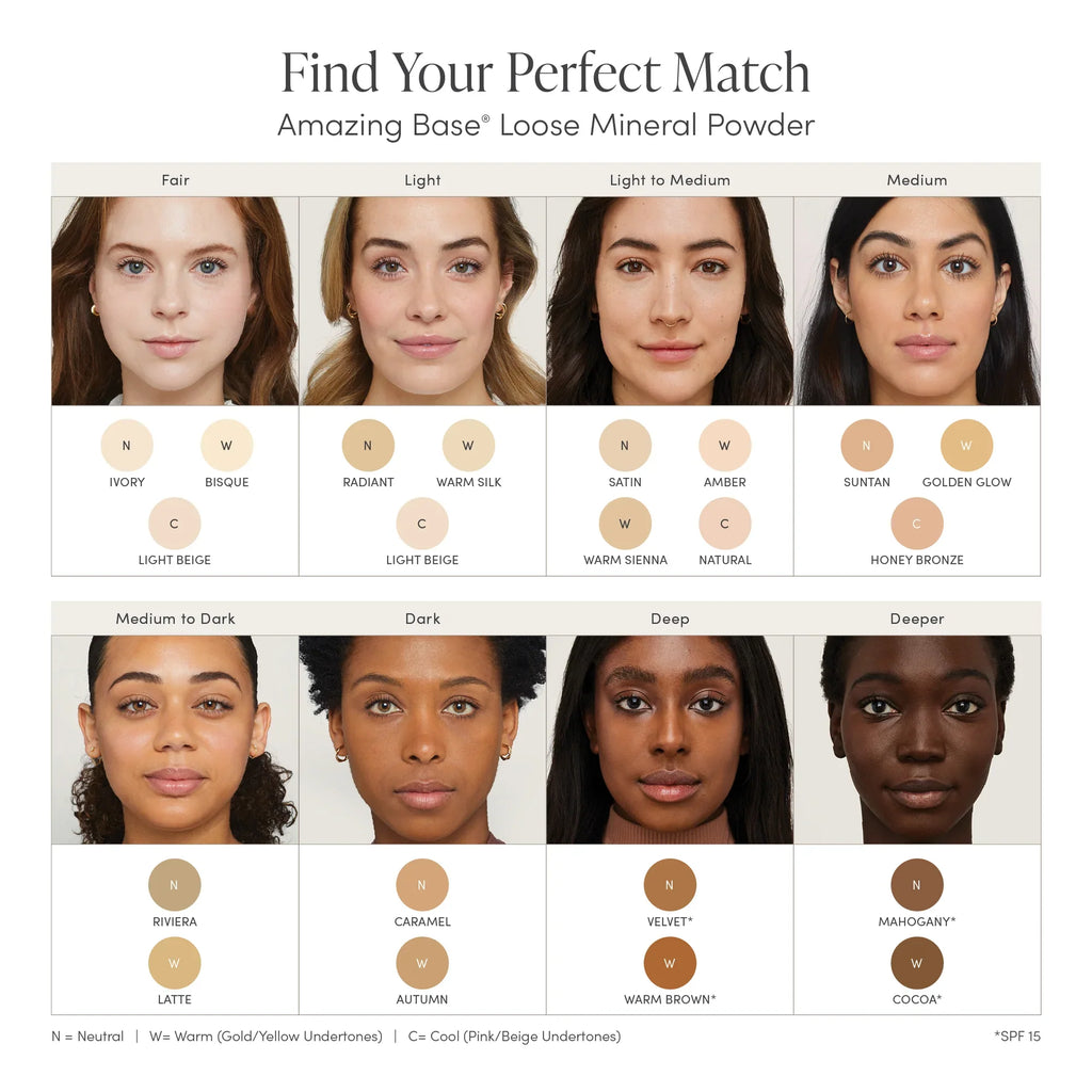 Amazing Base Loose Mineral Powder SPF 20/15 IVORY