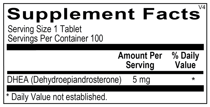 DHEA 5 mg 100 ct