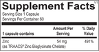 Reacted Zinc 60 ct
