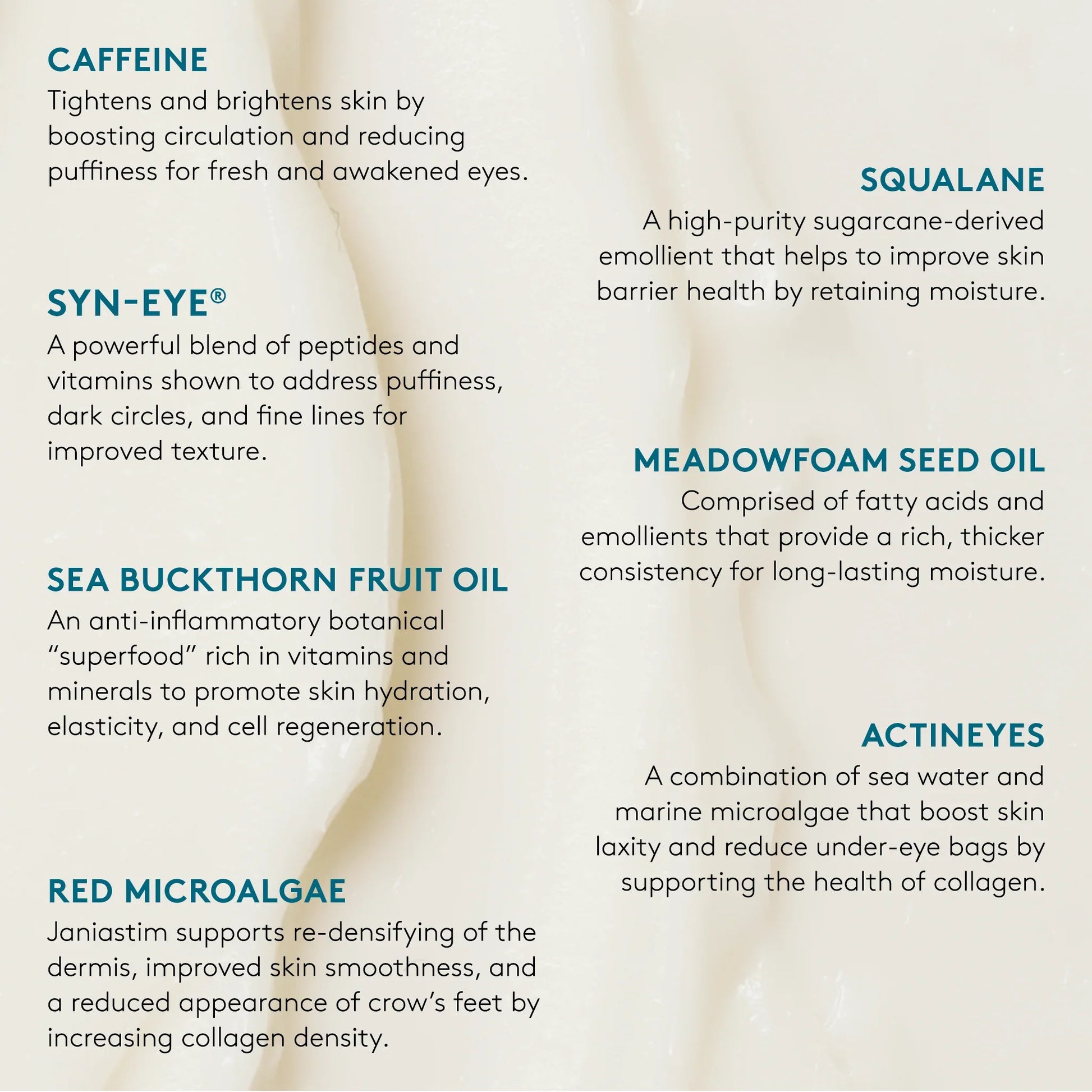 Total Eye Firm and Repair Cream